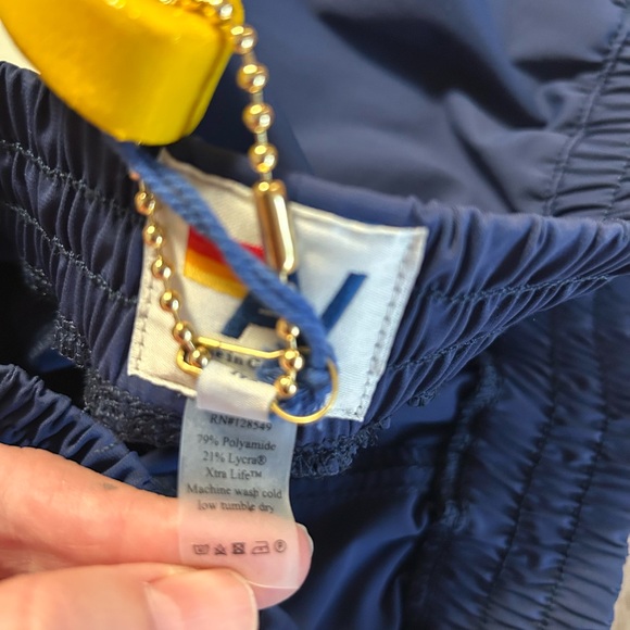 AVIATOR NATION flex jogger board short women’s navy rainbow stripe NWT size M - Picture 10 of 12